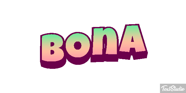 Bona Texteffekt