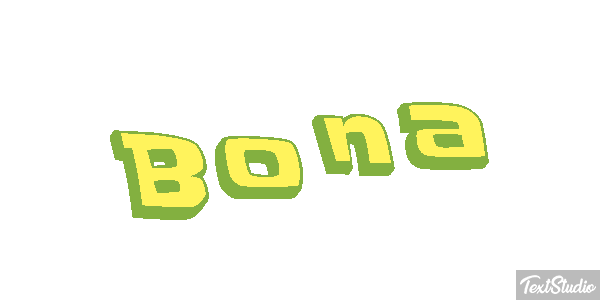Bona Texteffekt