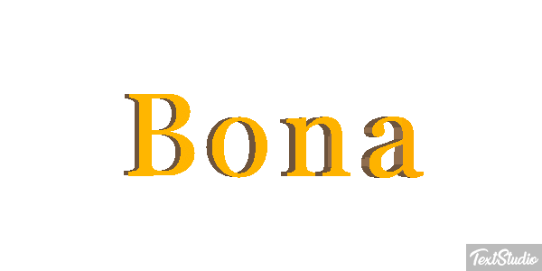 Bona Texteffekt