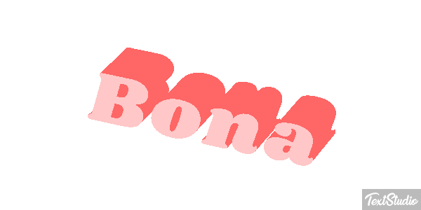 Bona Texteffekt