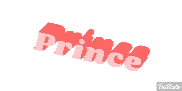 Prince Text effect