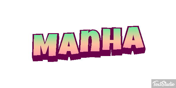 Manha Text effect