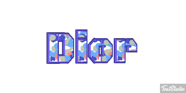 Dior Efekt tekstowy
