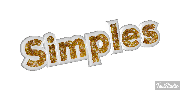Simples Efeito do texto