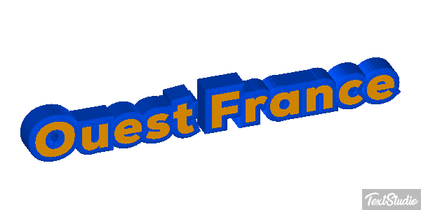 Ouest France Tekst effect
