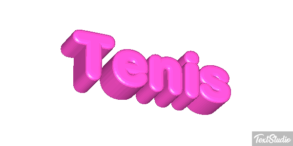 Ténis Efeito do texto