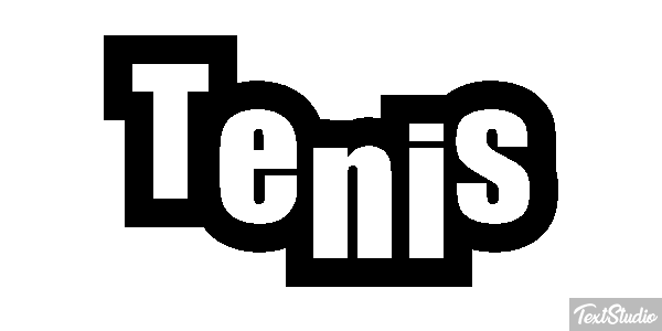 Ténis Efeito do texto