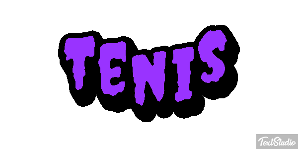Ténis Efeito do texto