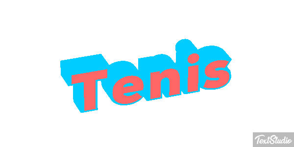 Ténis Efeito do texto