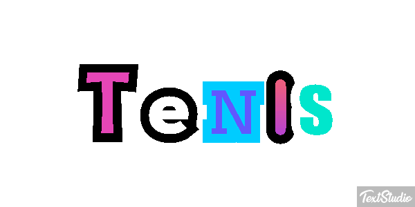 Ténis Efeito do texto