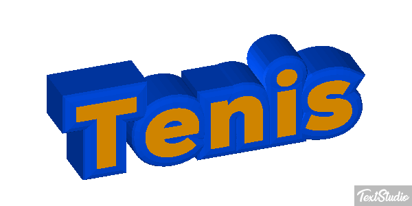 Ténis Efeito do texto