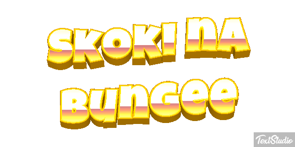 Skoki na bungee Efekt tekstowy