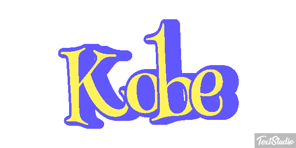 Kobe Texteffekt
