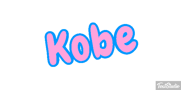 Kobe Texteffekt