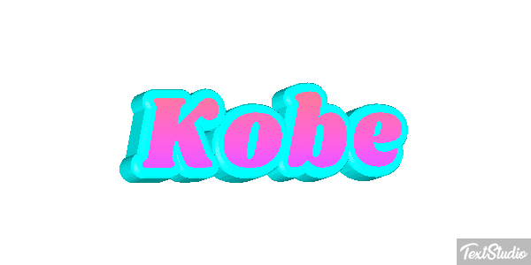 Kobe Texteffekt