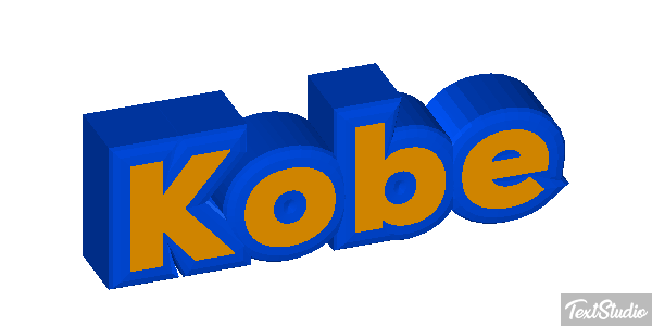 Kobe Texteffekt