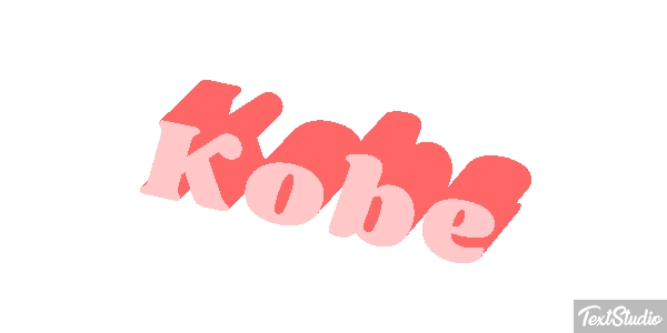 Kobe Texteffekt