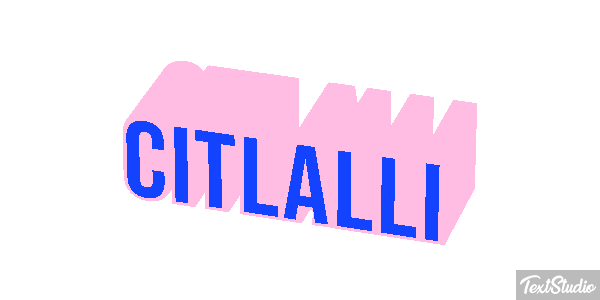 Citlalli Efeito do texto