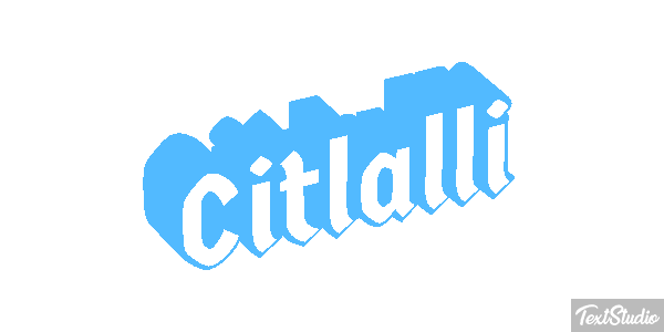 Citlalli Efeito do texto