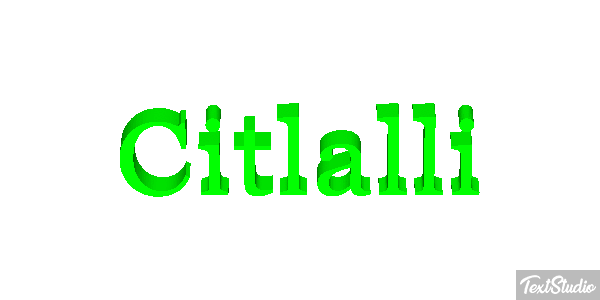 Citlalli Efeito do texto