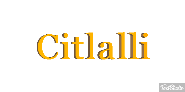 Citlalli Efeito do texto