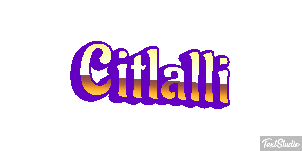 Citlalli Efeito do texto