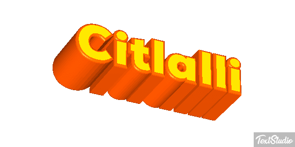 Citlalli Efeito do texto
