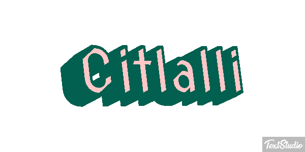 Citlalli Efeito do texto
