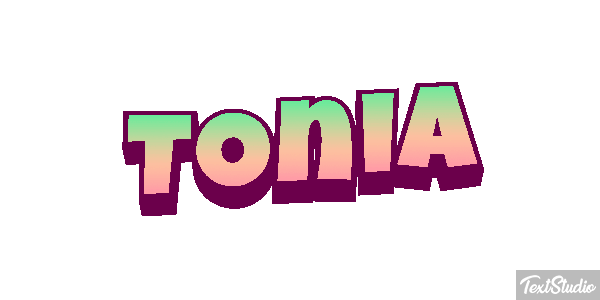 Tonia Effetto testo