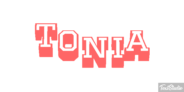 Tonia Effetto testo