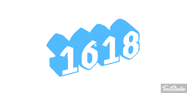 1618 Texteffekt