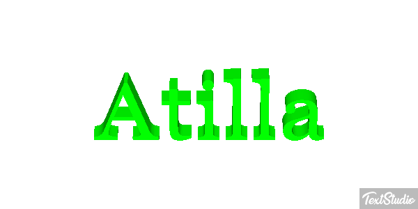 Atilla Texteffekt