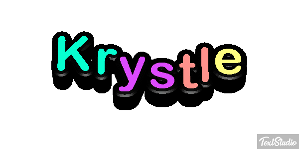 Krystle Text effect