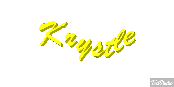Krystle Text effect