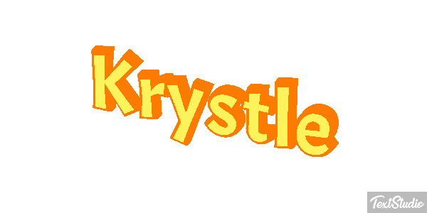 Krystle Text effect