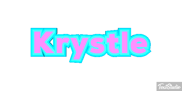 Krystle Text effect