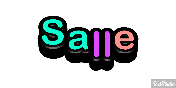 Salle Effet de texte