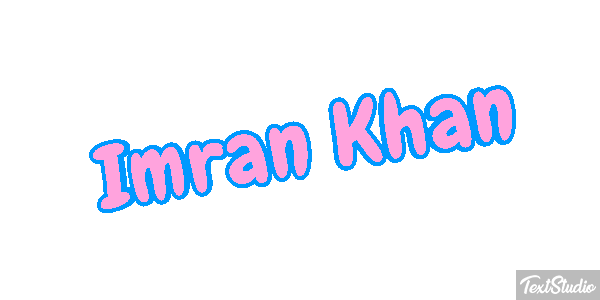 Imran Khan Efecto de texto