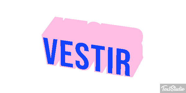 Vestir Tekst effect