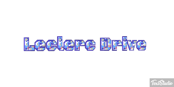 Leclerc Drive Text effect