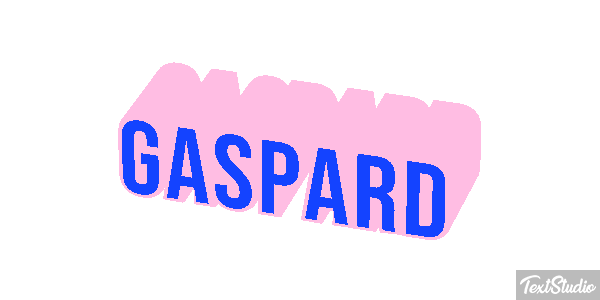 Gaspard Efecto de texto