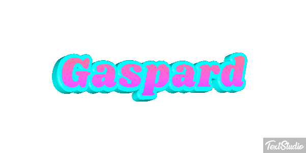 Gaspard Efecto de texto