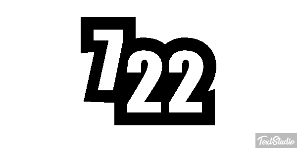 722 Effet de texte
