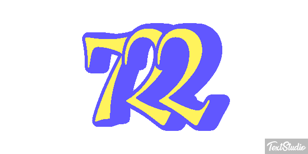 722 Effet de texte