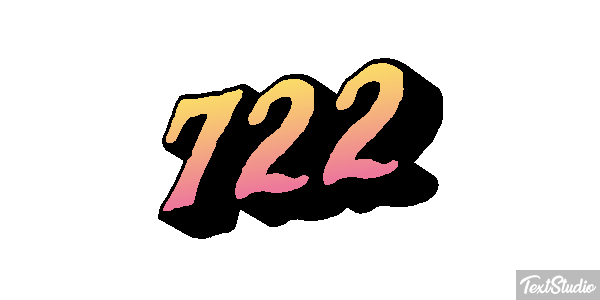 722 Effet de texte