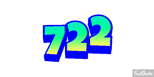 722 Effet de texte
