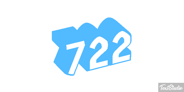 722 Effet de texte