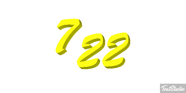 722 Effet de texte