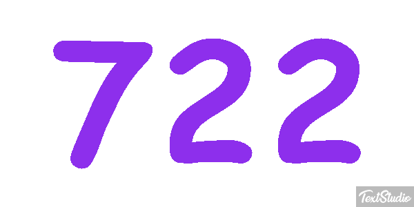 722 Effet de texte