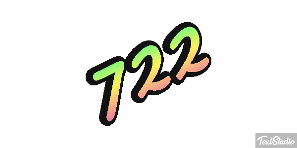 722 Effet de texte
